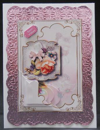 Majestic Bumble Bee Rose Corner Stacker Topper 3 by Yvonne Middleton