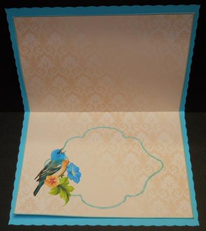 Petunia Bird Insert by Yvonne Middleton