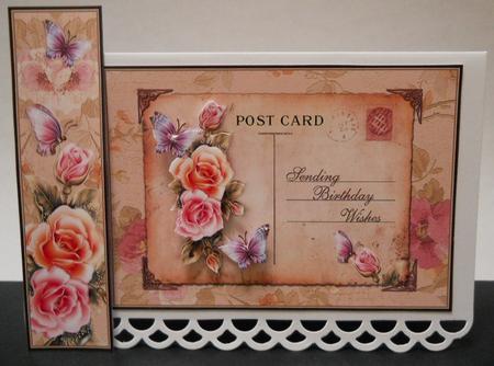 Birthday Postcard by Yvonne Middleton