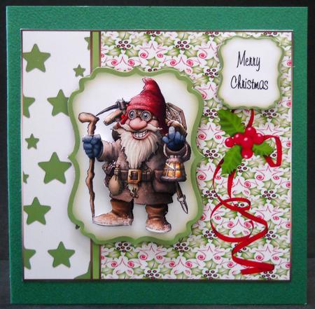 Gnome for Christmas by Yvonne Middleton