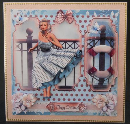 1950's Marilyn Style on the Boardwalk Mini Kit by Yvonne Middleton