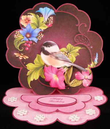 Wild Bird & Flowers Petal Easel Kit by Yvonne Middleton