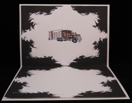 Beer Trucker Insert 1 by Yvonne Middleton