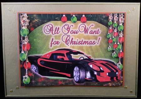 All You Want for Christmas! (male Design) by Yvonne Middleton