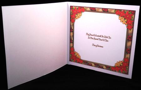 A Gift at Christmas 8 x 8ins Insert 2 by Yvonne Middleton