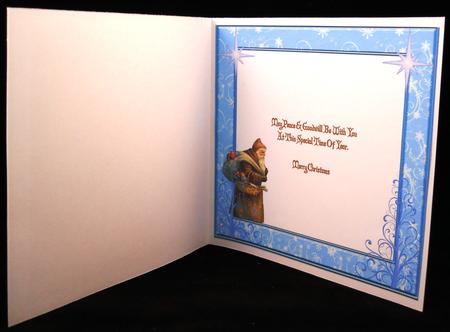 A Winter Wonderland 8 x 8ins Insert by Yvonne Middleton