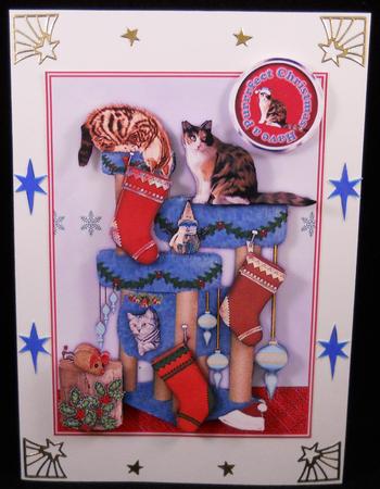 Christmas is for Cats by Yvonne Middleton