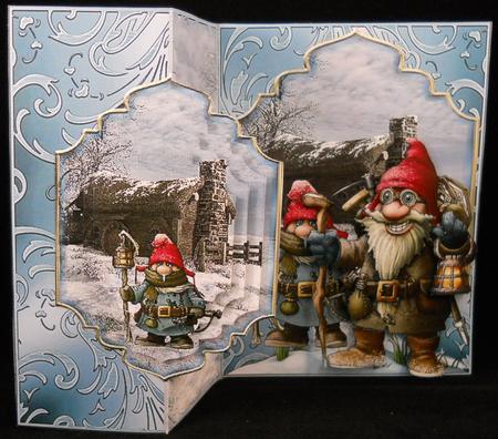 No Holes Fold from Our Gnome to Your Gnome by Yvonne Middleton