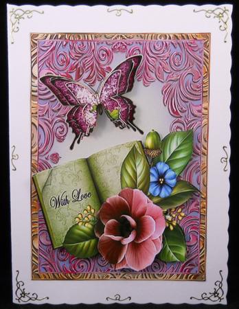 Book Butterflie and Flowers by Yvonne Middleton
