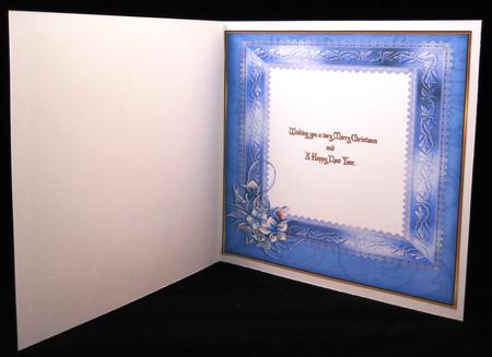 A Winter Wonderland 8 x 8ins Insert 5 by Yvonne Middleton