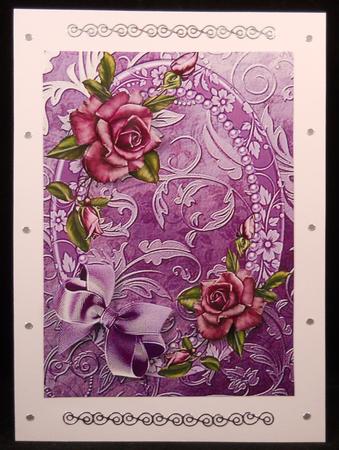 Beautiful Purple Rose's by Yvonne Middleton