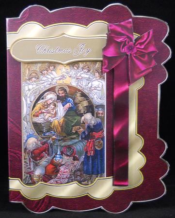 Christmas Day Nativity Mini Card Kit by Yvonne Middleton