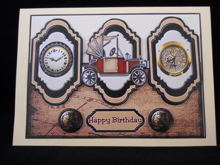 Panel Male Card by Yvonne Middleton