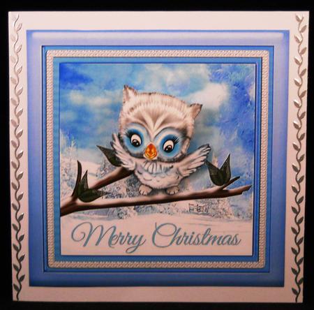 Christmas Owl by Yvonne Middleton