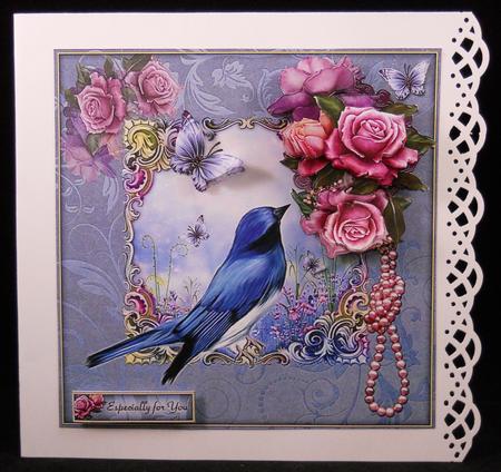 Floral Perch by Yvonne Middleton