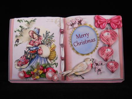 Picture Book Tent-card Mini-kit - My Lady's Christmas by Yvonne Middleton