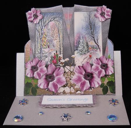 Vintage Christmas Over the Edge by Yvonne Middleton