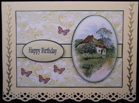 Cottage Cameo by Yvonne Middleton