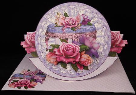 Perfume Flowers and Lace by Yvonne Middleton
