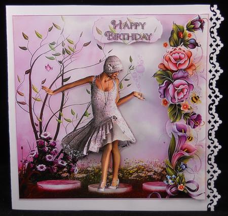 Deco Flower Dancer Mini Kit by Yvonne Middleton