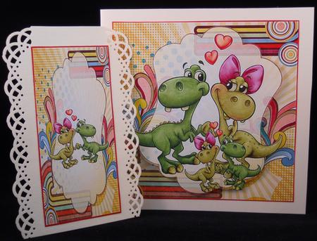 Jurasic Family by Yvonne Middleton