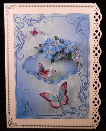 Beautiful Forget-me-nots by Yvonne Middleton