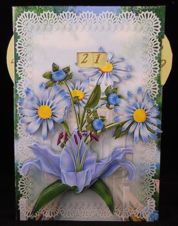 My Daisy- Year Card by Yvonne Middleton