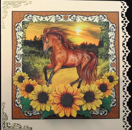 Nature's Call - Fiery Stallion by Yvonne Middleton
