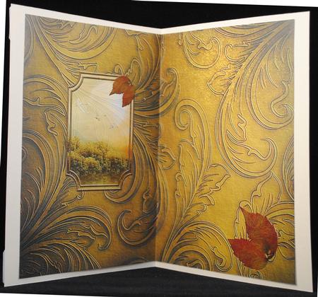 Autumnal Flight Insert by Yvonne Middleton
