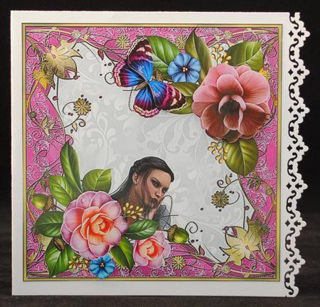Behind the Camellias by Yvonne Middleton