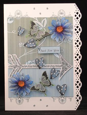 Promise to Love Card Topper & Decoupage by Yvonne Middleton