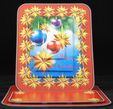 Christmas Bright Ornament Easel Card Kit by Yvonne Middleton