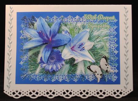 With Deepest Sympathy Lily by Yvonne Middleton