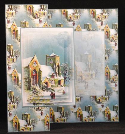 Vintage Church No Hole Easy Foldback Kit by Yvonne Middleton