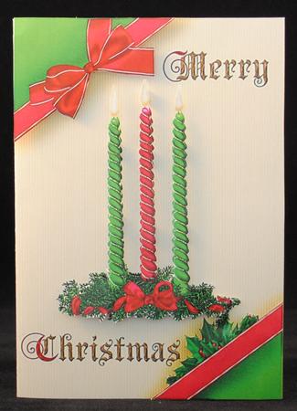 Christmas Candles by Yvonne Middleton