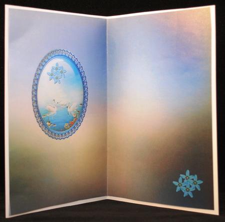 Reflections in Blue Waters Insert by Yvonne Middleton