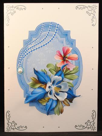 Fleur De La Floret Decoupage Topper by Yvonne Middleton