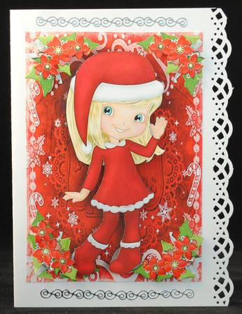 Pretty Girl Dressed in Red by Yvonne Middleton