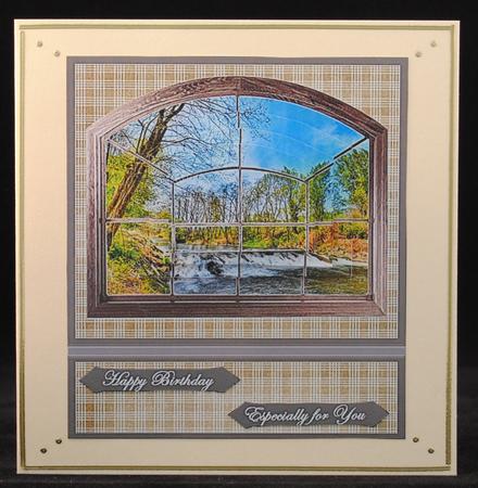 The Stream Through the Window by Yvonne Middleton