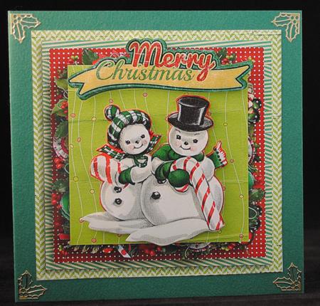 Mr & Mrs Snowman by Yvonne Middleton
