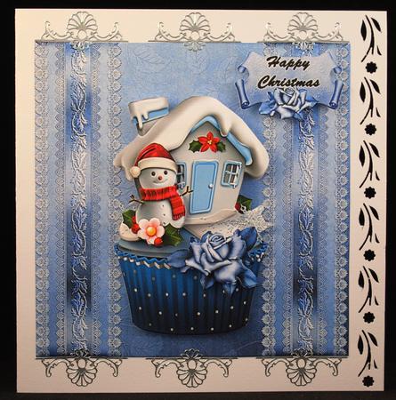 Snowman Cupcake Mini Kit by Yvonne Middleton