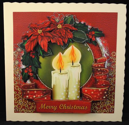 Christmas Candles by Yvonne Middleton