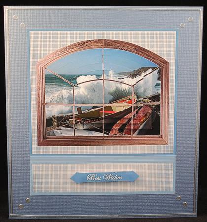 The Storm Through the Window by Yvonne Middleton