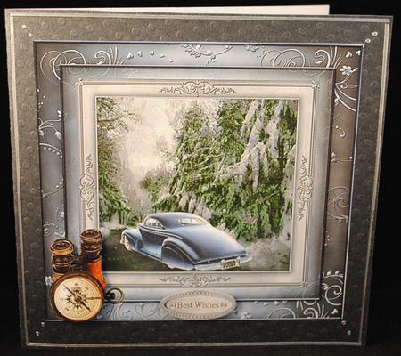Finding My Way Home Card Topper by Yvonne Middleton
