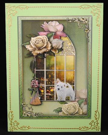 Paw Prints on the Window by Yvonne Middleton