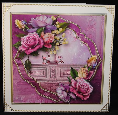 On the Terrace 8" x 8" Mini Kit by Yvonne Middleton