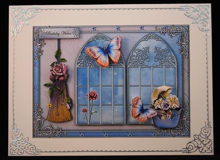 Cupcake Heaven Double Window by Yvonne Middleton