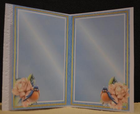 Lovely A5 Precious Birdie Incert by Yvonne Middleton
