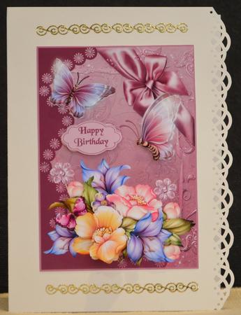 Butterflies and Blooms by Yvonne Middleton