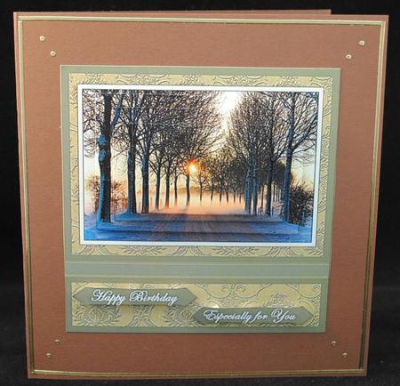 Misty Winter Afternoon by Yvonne Middleton